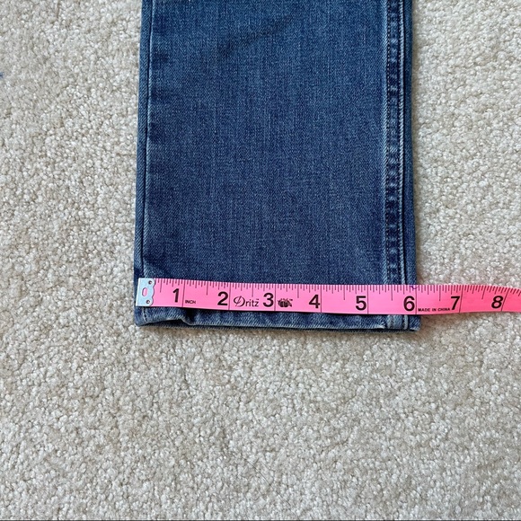 Everlane Straight Leg Jeans Womens 24 Regular Medium Wash High Rise Cotton Blend - Picture 10 of 11